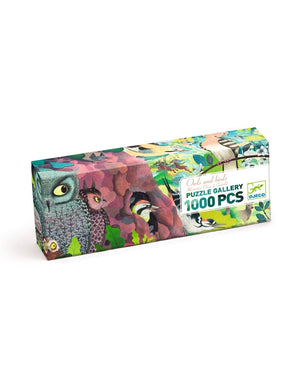 Djeco Puzzle Gallery Owls and Birds (1000 st)