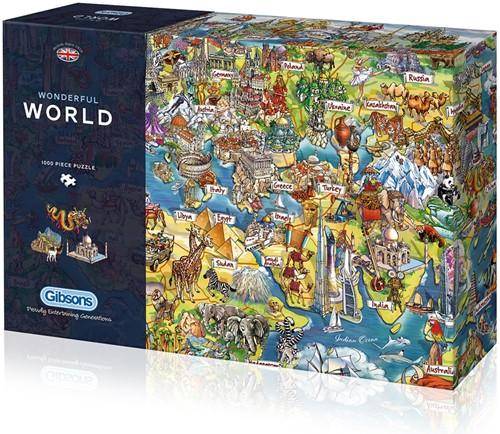 Puzzel Wonderful World (1000 st)